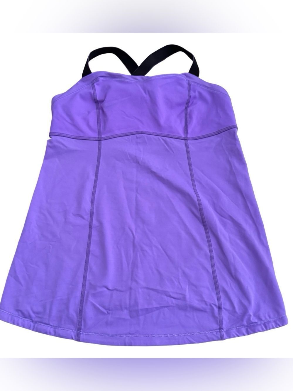 Top – Size 8 Lululemon Puurple Crossback Athletic Tank